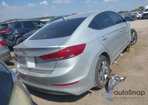 2018 Hyundai Elantra Sel из США, поврежденный, VIN 5NPD84LF6JH221995